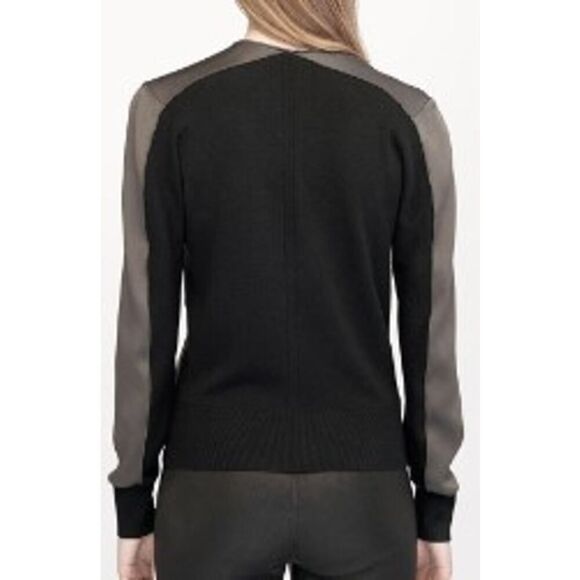 Rag & Bone Vivienne Olive Zip-up Top Sweater Sz. S - Picture 3 of 9